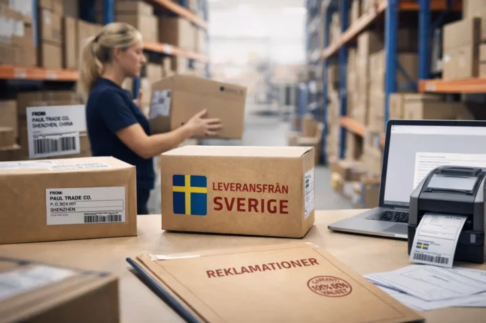 e-handel med svenskt lager